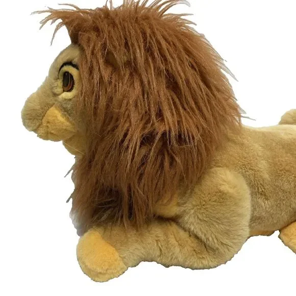 Disney Store 23" Plush‎ Mufasa Hand Puppet Large Stuffed Lion King Simba Dad - Picture 8 of 16